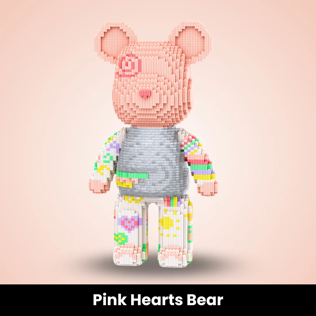 TeddyBlocks™ Giant Buildable Brick Bear - Image 11