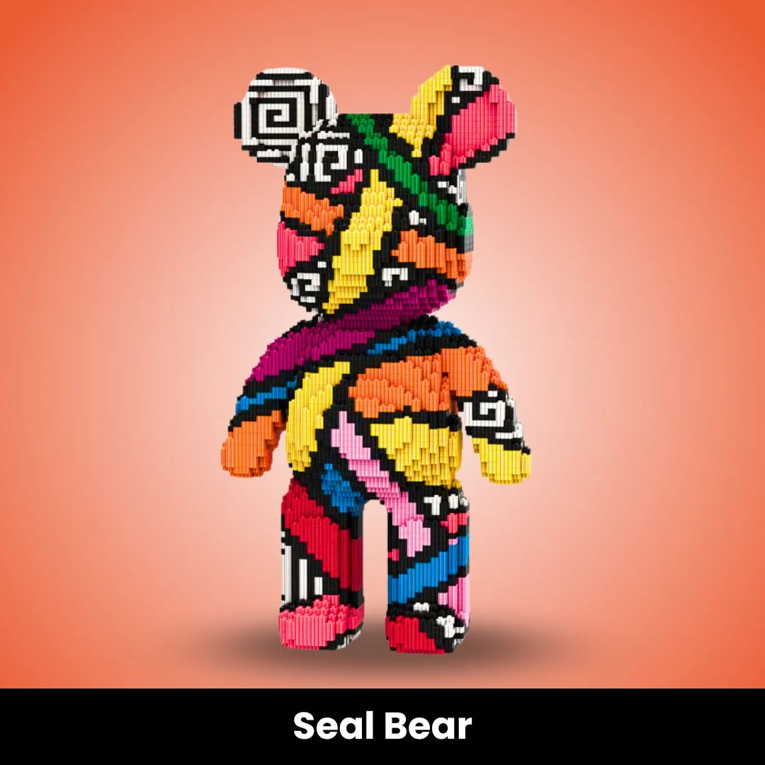 TeddyBlocks™ Giant Buildable Brick Bear - Image 15