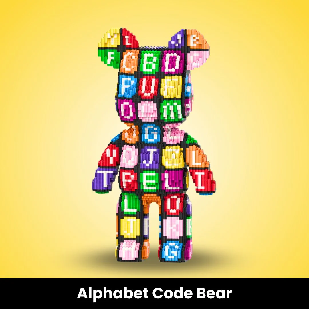 TeddyBlocks™ Giant Buildable Brick Bear - Image 3