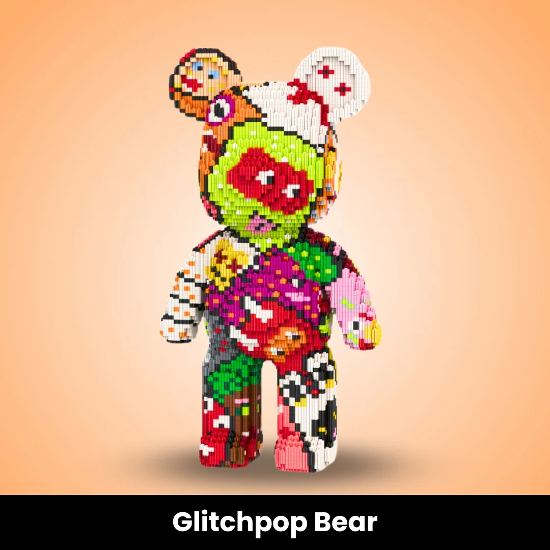 TeddyBlocks™ Giant Buildable Brick Bear - Image 7