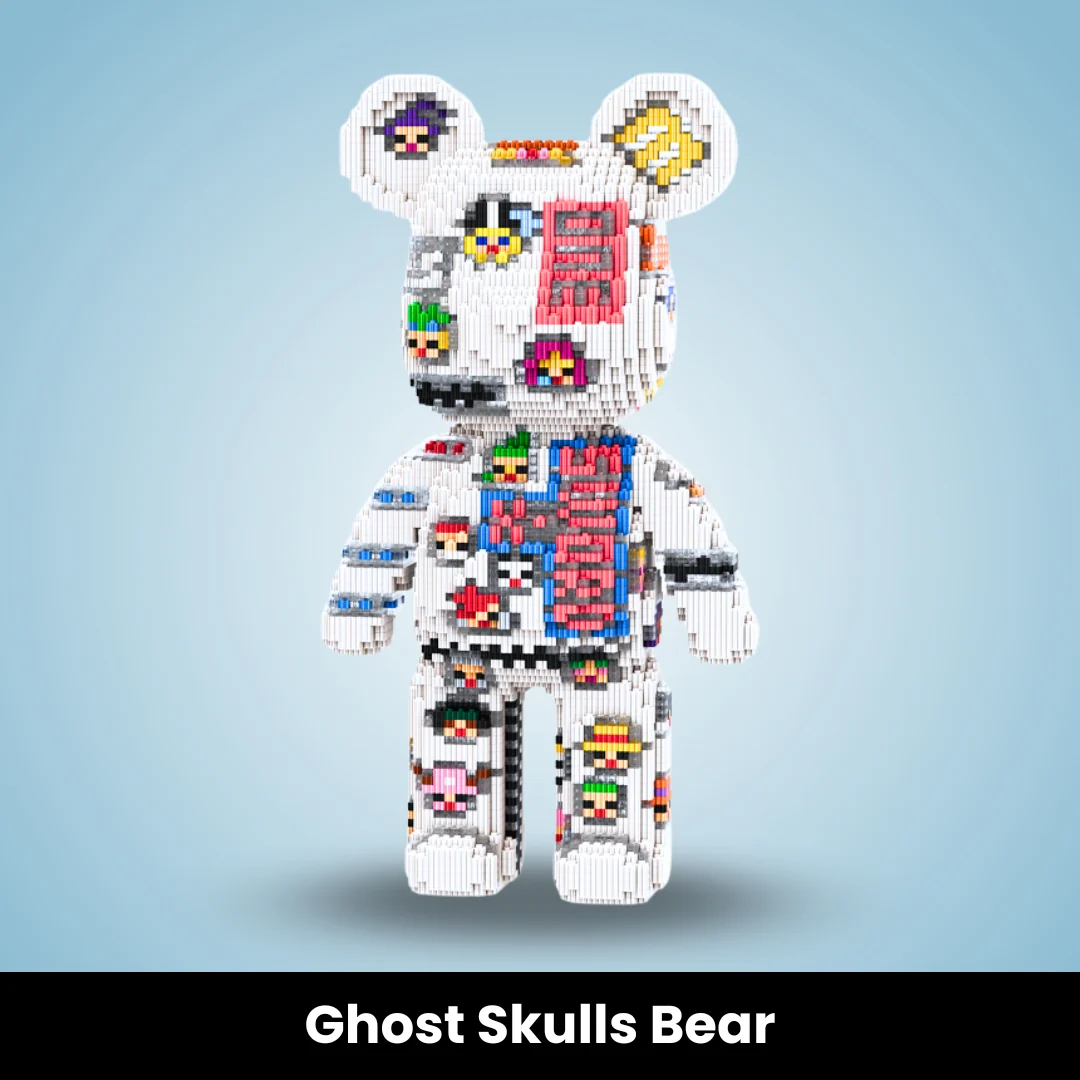 TeddyBlocks™ Giant Buildable Brick Bear - Image 8
