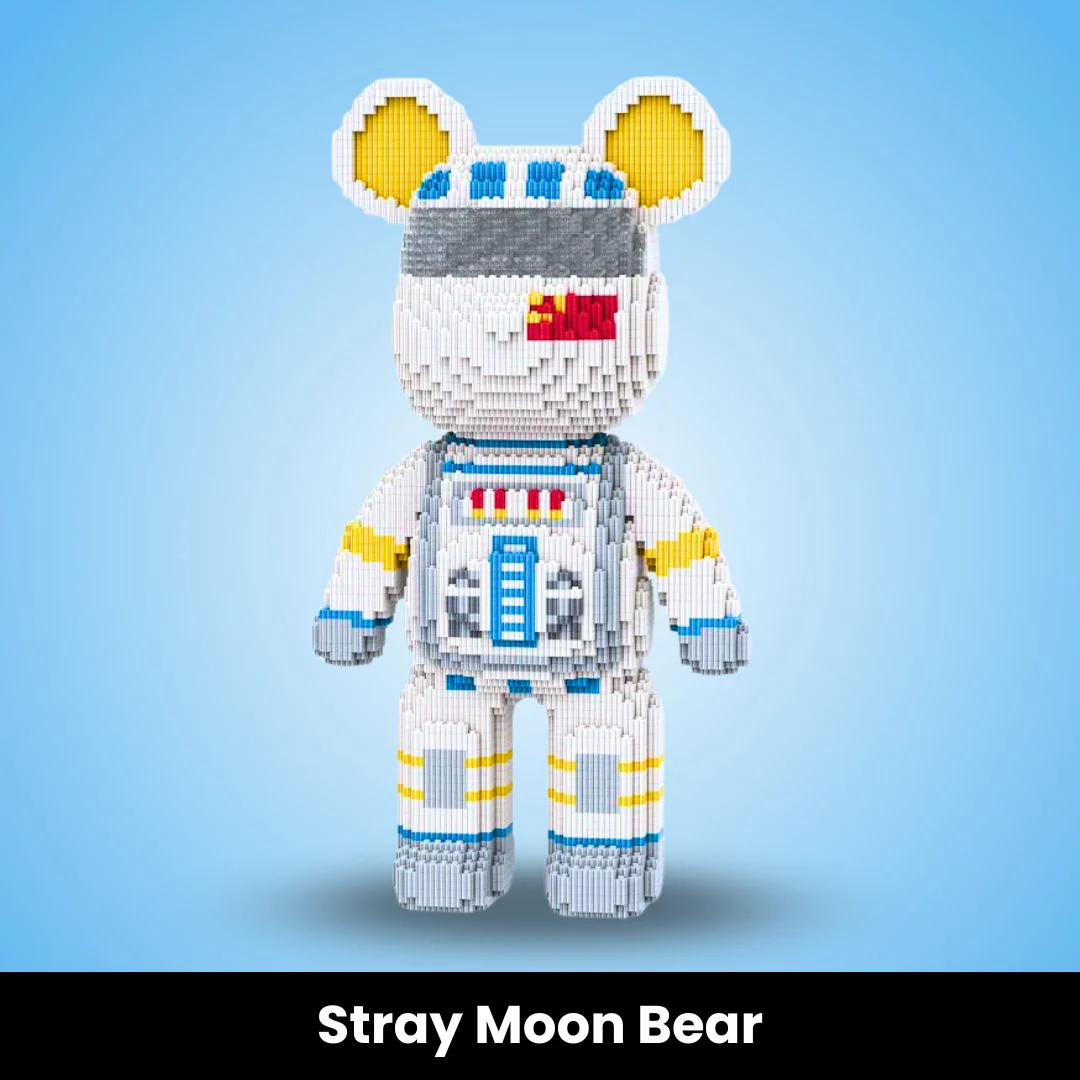 TeddyBlocks™ Giant Buildable Brick Bear - Image 9