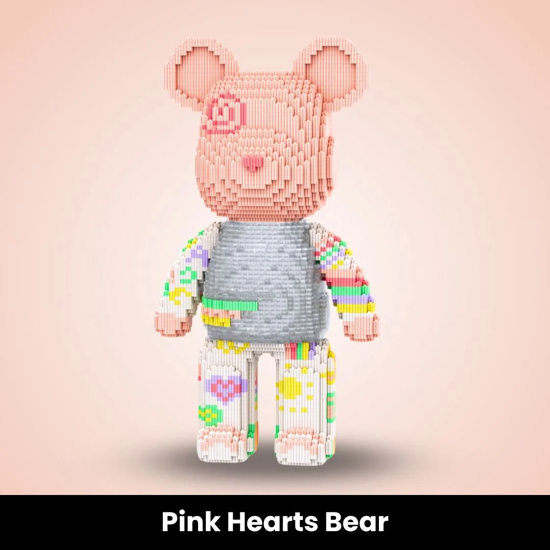 TeddyBlocks™ Giant Buildable Brick Bear (3600+ pcs) - Image 10