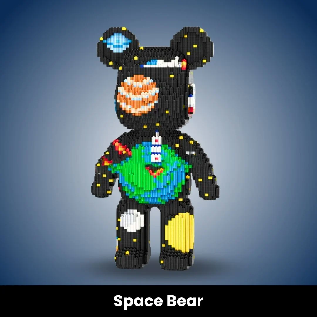 TeddyBlocks™ Giant Buildable Brick Bear (3600+ pcs) - Image 5