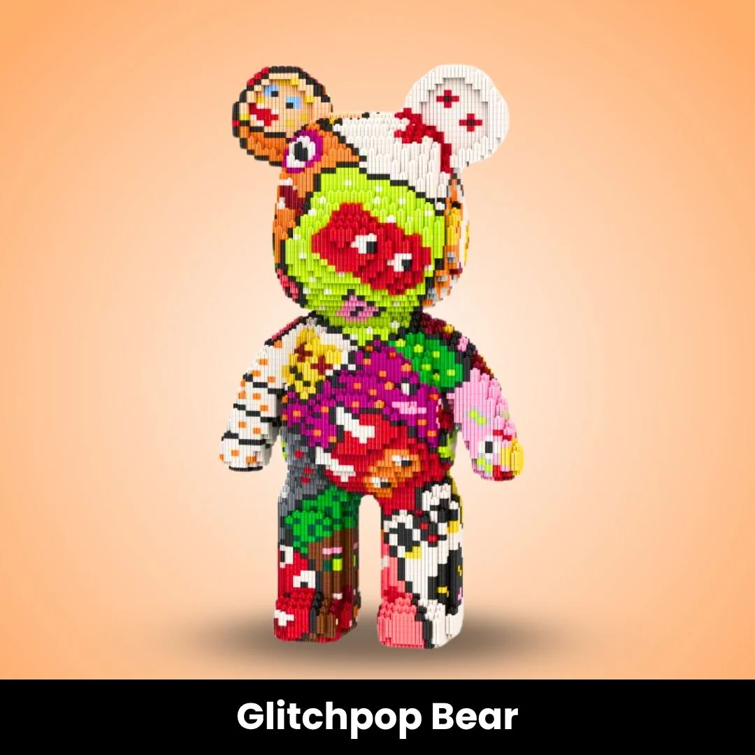 TeddyBlocks™ Giant Buildable Brick Bear (3600+ pcs) - Image 6