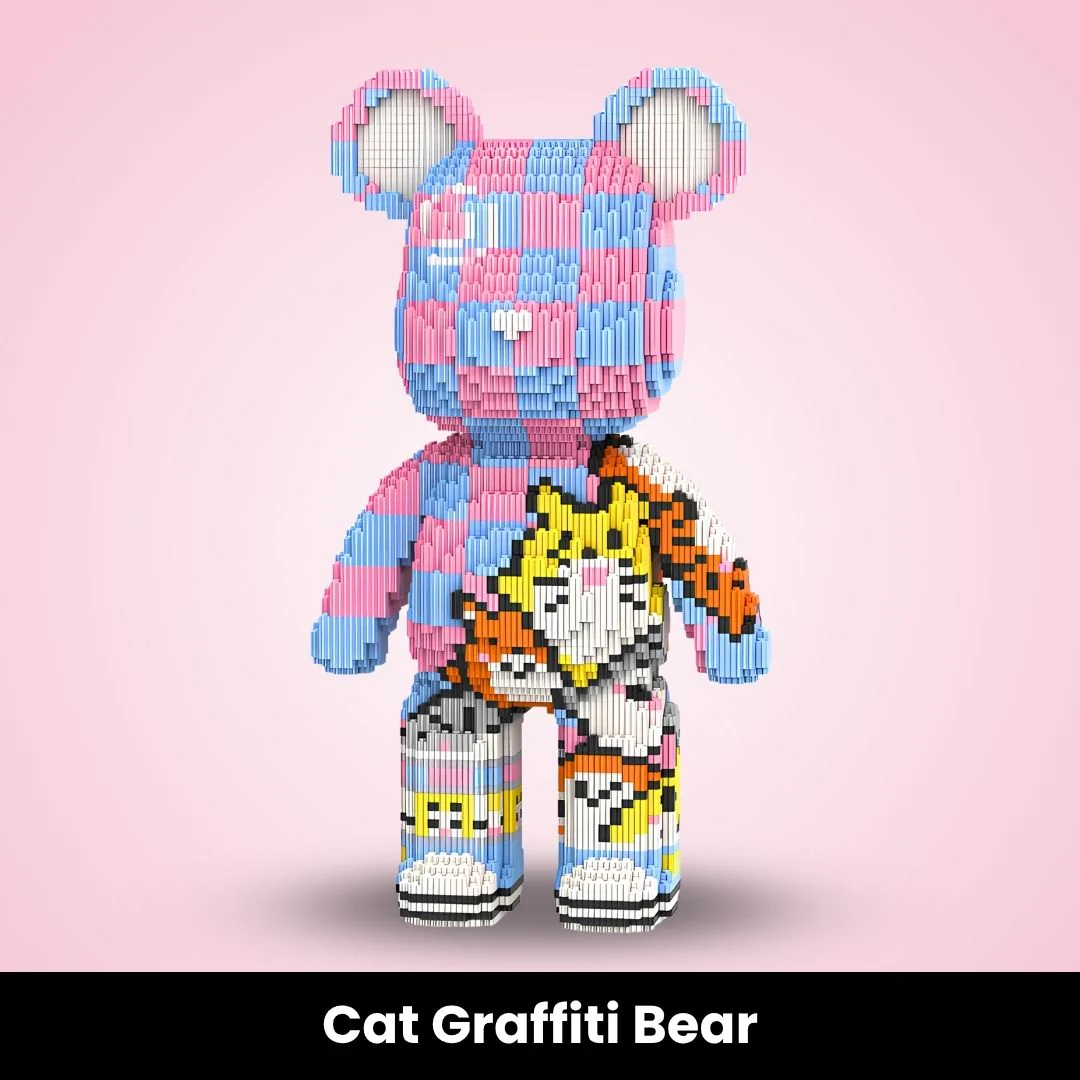 TeddyBlocks™ Giant Buildable Brick Bear (5000+ pcs) - Image 21