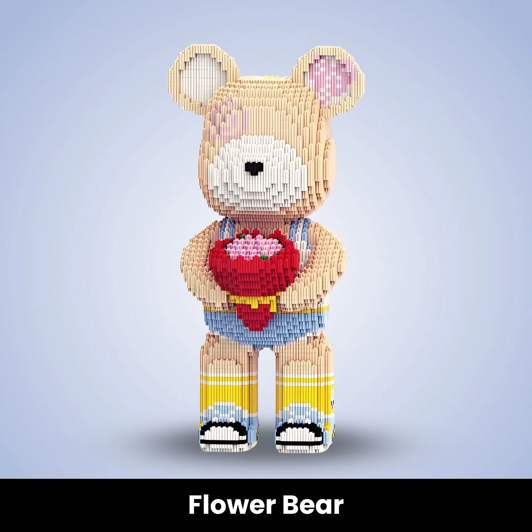 TeddyBlocks™ Giant Buildable Brick Bear (5000+ pcs) - Image 24