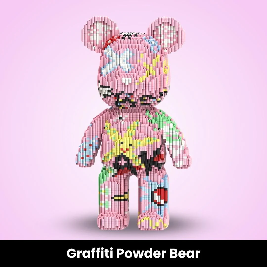 TeddyBlocks™ Giant Buildable Brick Bear (5000+ pcs) - Image 25