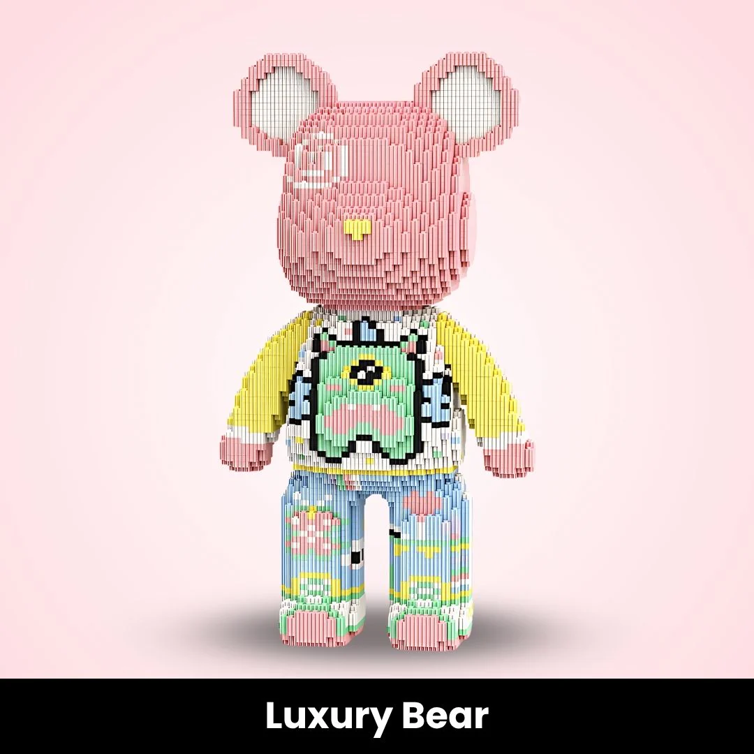 TeddyBlocks™ Giant Buildable Brick Bear (5000+ pcs) - Image 27