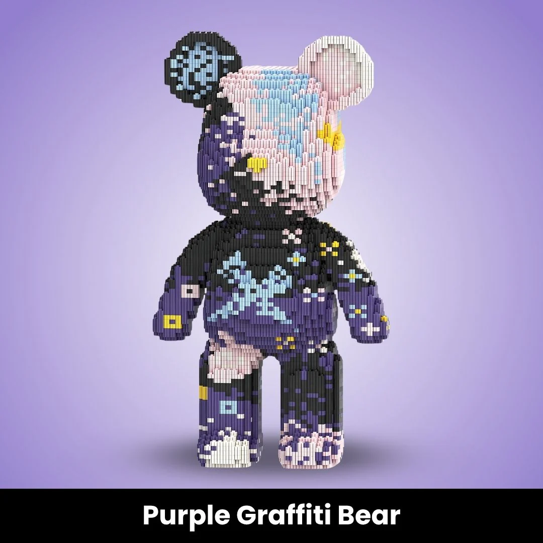 TeddyBlocks™ Giant Buildable Brick Bear (5000+ pcs) - Image 33
