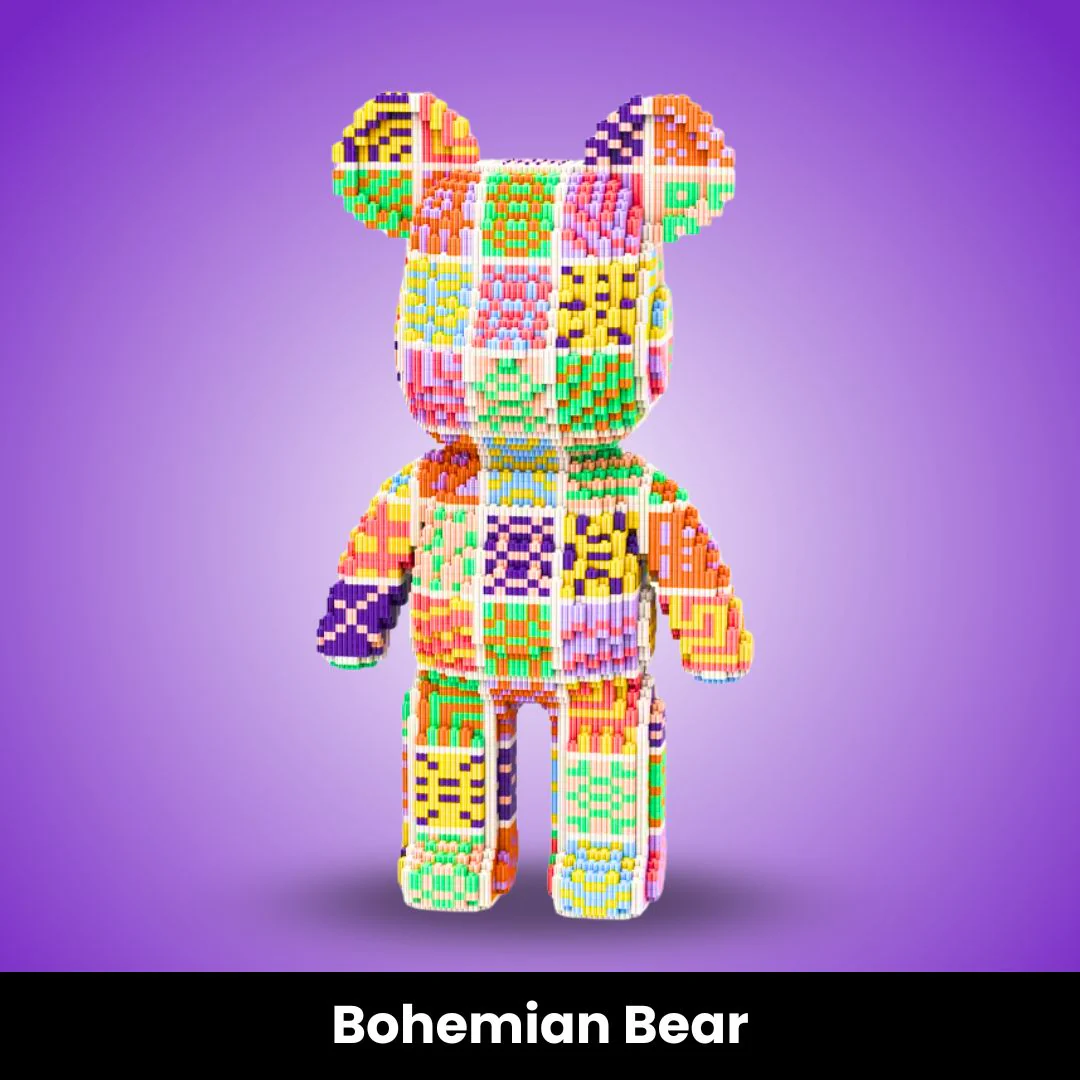 TeddyBlocks™ Giant Buildable Brick Bear (5000+ pcs) - Image 38