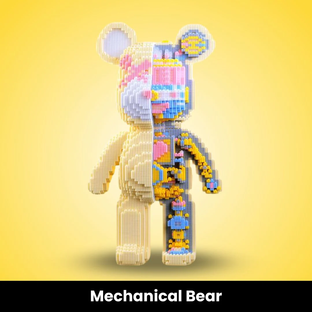 TeddyBlocks™ Giant Buildable Brick Bear (5000+ pcs) - Image 39