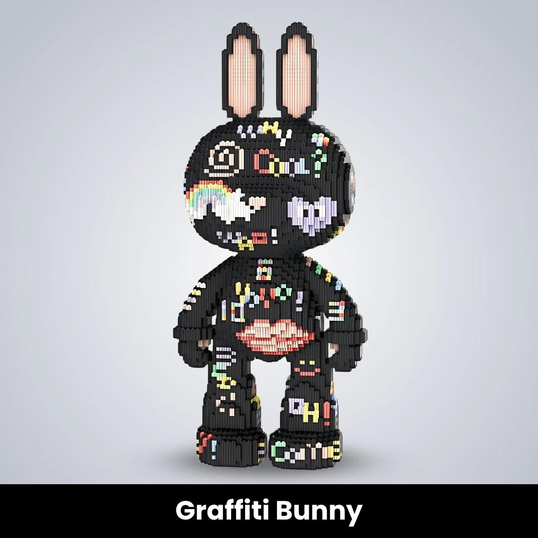 TeddyBlocks™ Giant Buildable Brick Bunnies (5000+ pcs) - Image 5