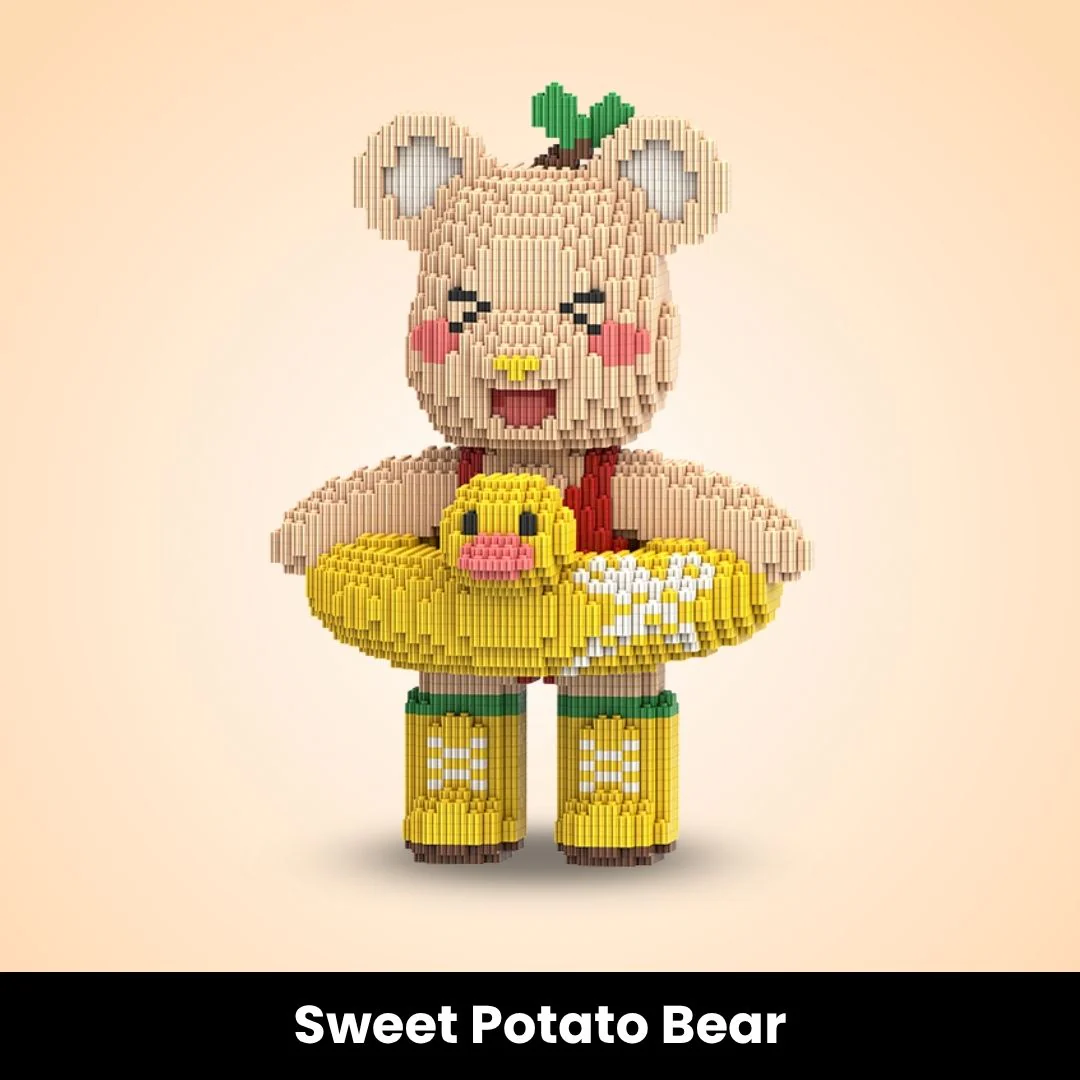 TeddyBlocks™ Mini Buildable Brick Bears (3000+ pcs) - Image 10
