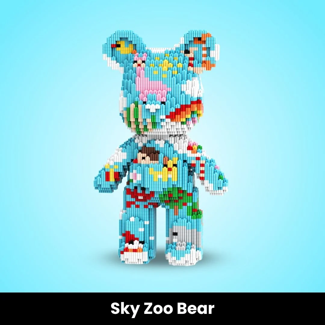 TeddyBlocks™ Mini Buildable Brick Bears (3000+ pcs) - Image 11