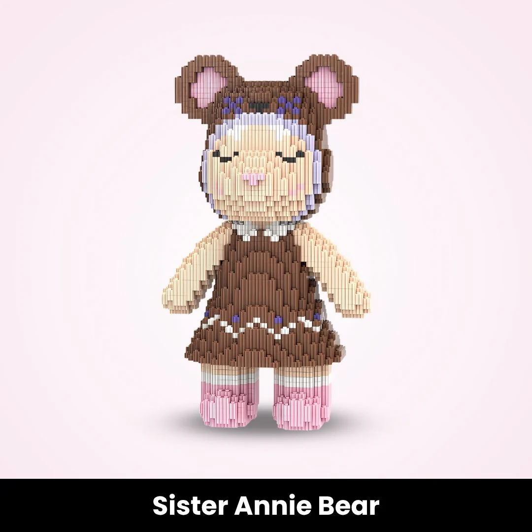 TeddyBlocks™ Mini Buildable Brick Bears (3000+ pcs) - Image 14