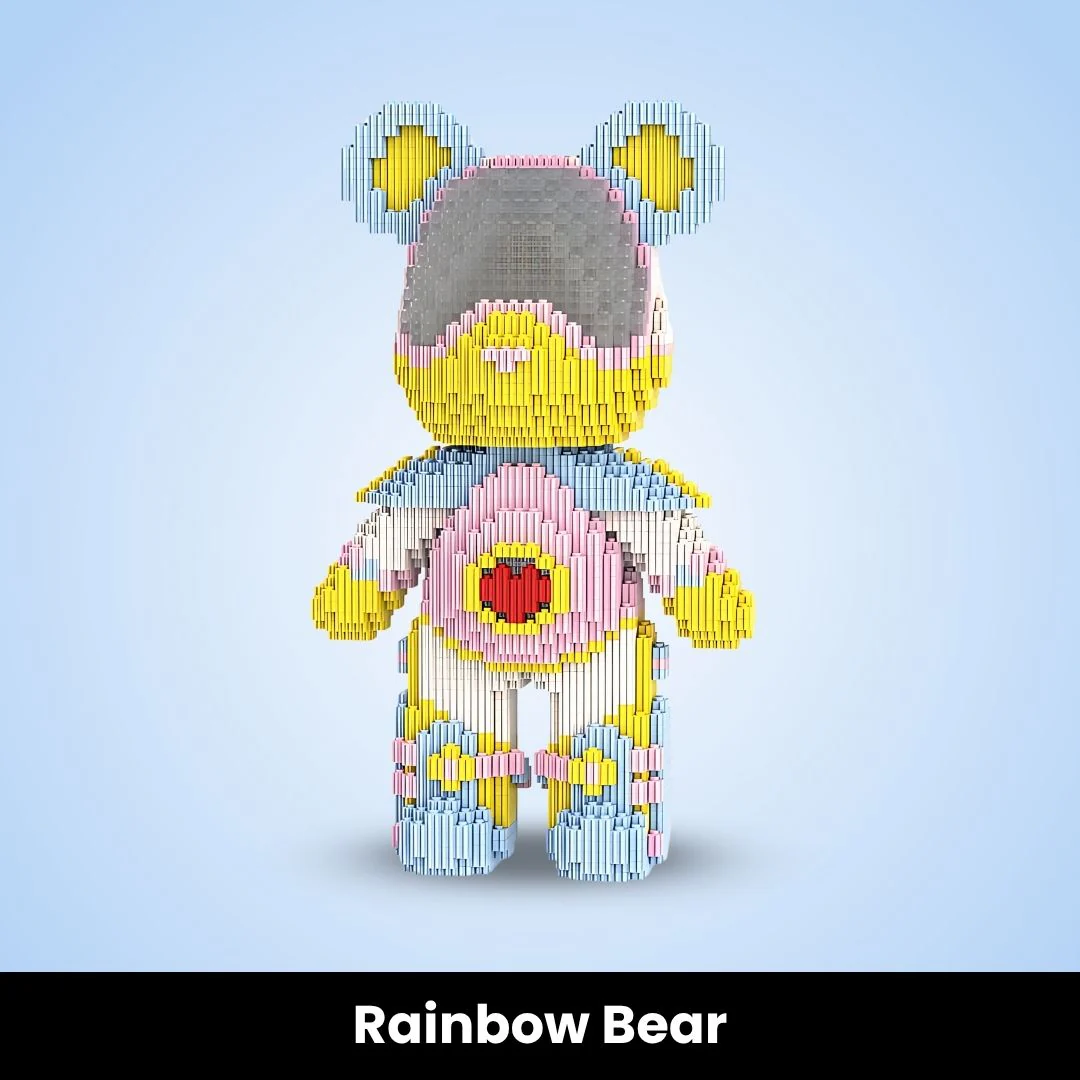 TeddyBlocks™ Mini Buildable Brick Bears (3000+ pcs) - Image 28