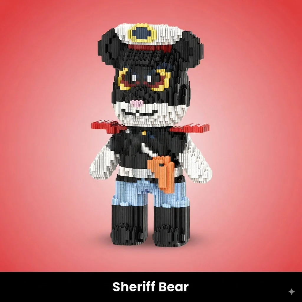 TeddyBlocks™ Mini Buildable Brick Bears (3000+ pcs) - Image 7